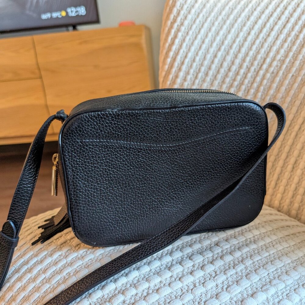 Cuyana Black Crossbody Camera Bag